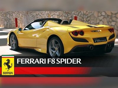 Ferrari F8 Spider - thaimotorshow.com